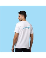 Greys&Blues Pima Round Neck T-Shirt-White SH